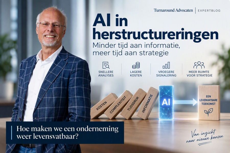 Kan AI herstructureringen betaalbaarder maken?